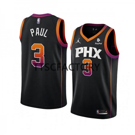 Maglia NBA Phoenix Suns Chris Paul 3 Jordan 2022-23 Statement Edition Nero Swingman - Uomo